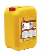 Imprimación de adherencia de morteros y yesos, SikaTop®-30 de Sika. Azulado. Garrafa: 5 Kg